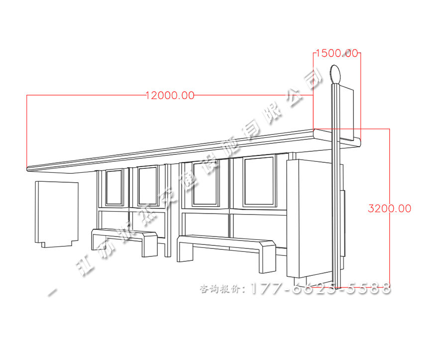 公交車站候車亭價(jià)格