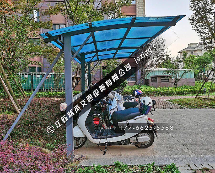 小區(qū)電動(dòng)車充電樁車棚圖片大全