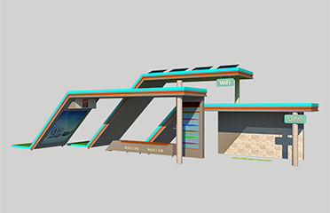 太陽能公交站亭